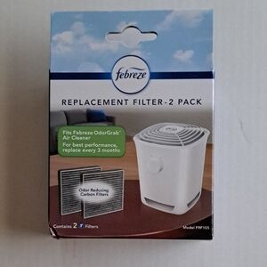 Febreze OdorGrab Replacement Air Cleaner Filter for FHT150W, 2-Pack, FRF105